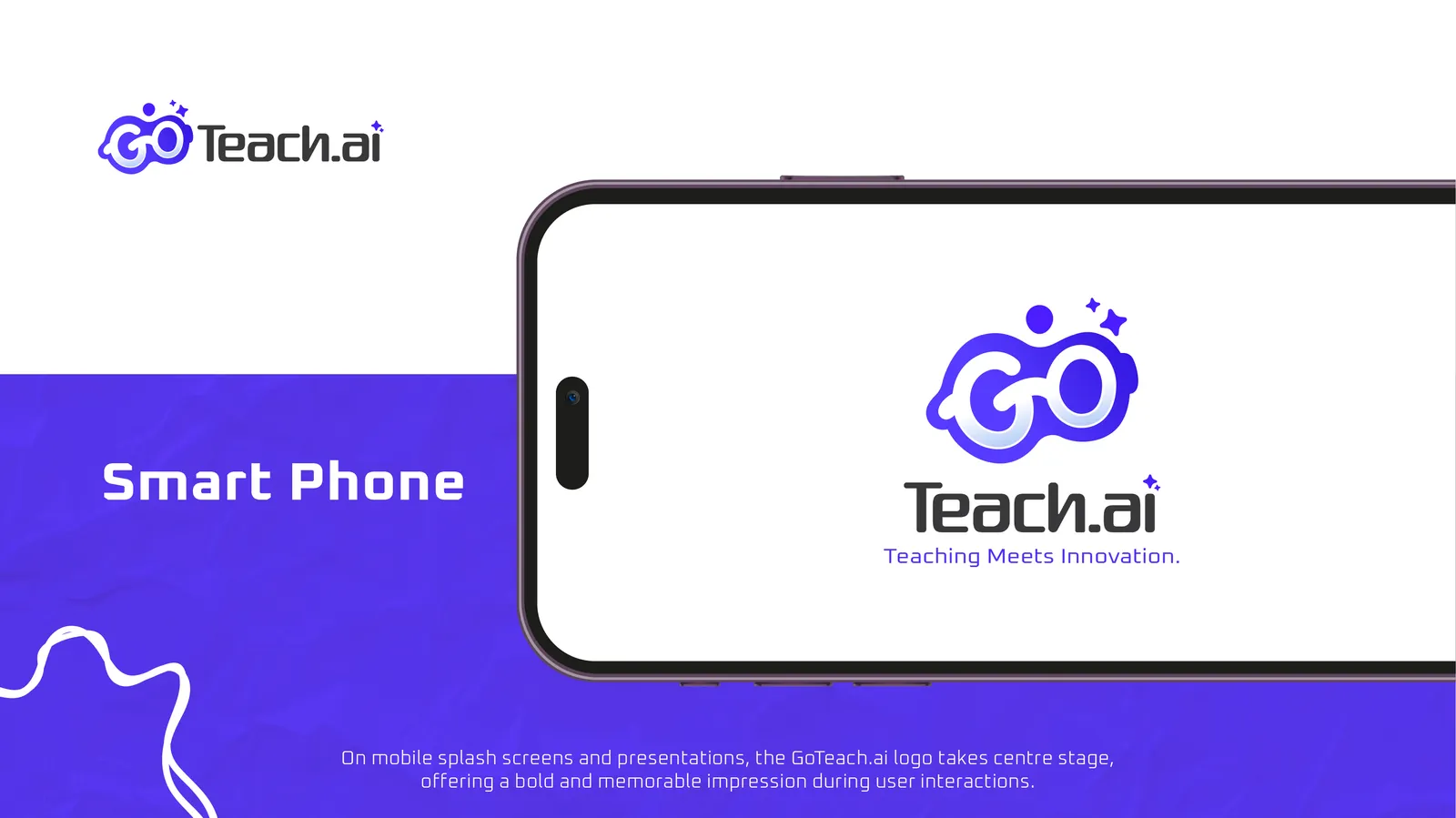 GoTeach.ai laptop and smartphone splash screens (2 of 2)