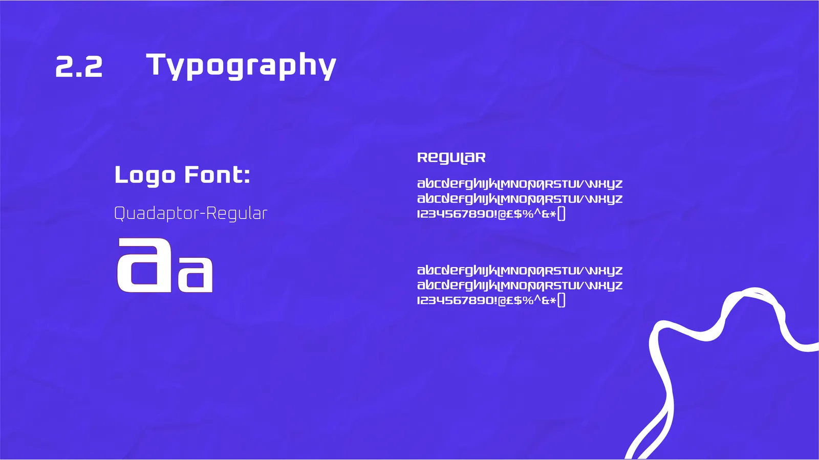 GoTeach.ai typography system: Quadaptor-Regular and Oxanium (1 of 2)